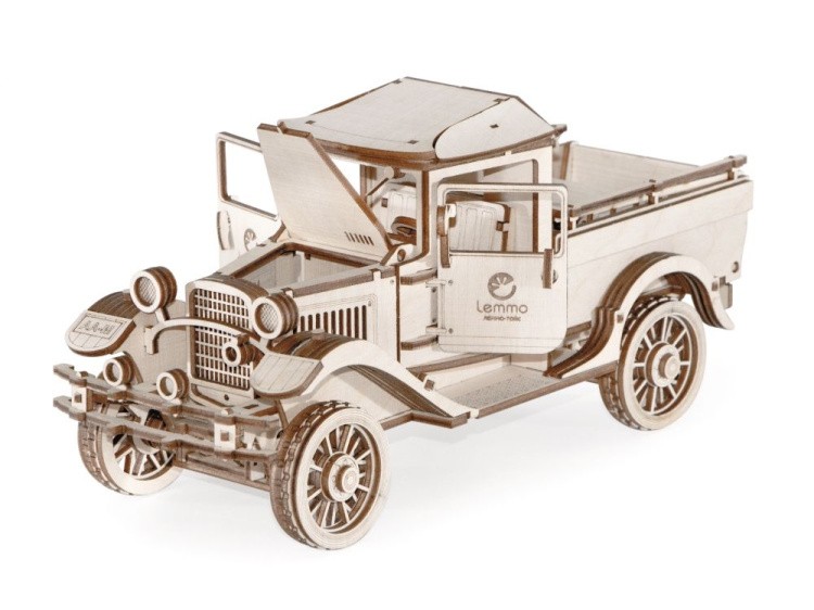 Конструктор из дерева «Грузовик Полуторка Пикап», Lemmo — картинка 3