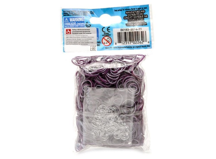 Резиночки для плетения двухцветные — картинка 2