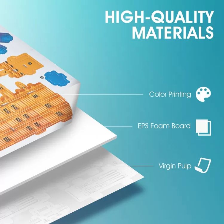 3D пазл CubicFun «CityLine. Лондон» — картинка 7