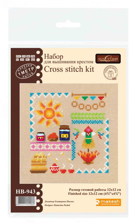 Набор для вышивания «Мини-семплер. Масленичная неделя» — картинка 3