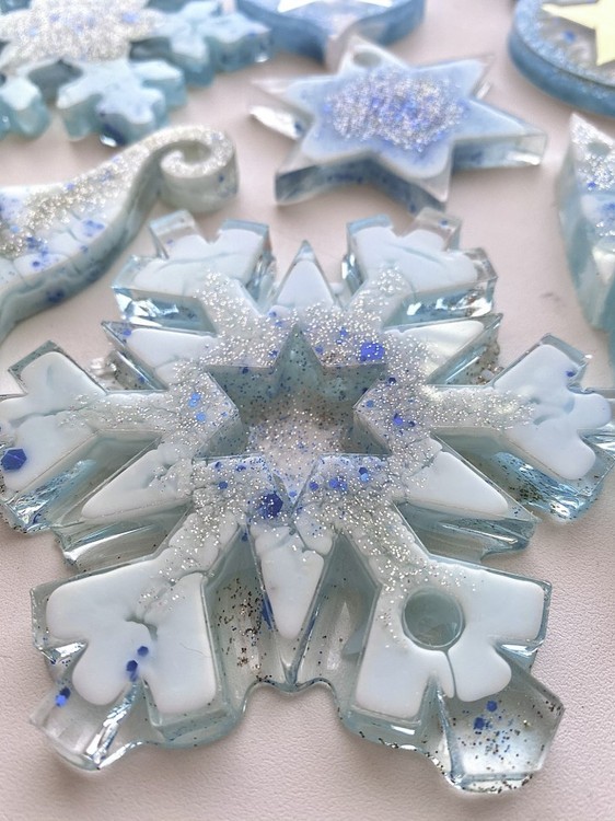 Набор для создания картины эпоксидной смолой Новогодний набор №5, Art Blong — картинка 8