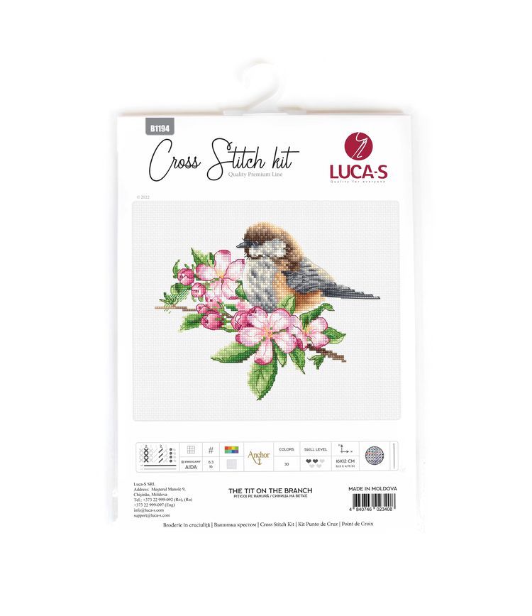 Набор для вышивания «Синица на ветке» — картинка 5