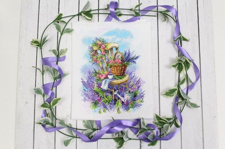 Набор для вышивания «Лавандовый завтрак» — картинка 2