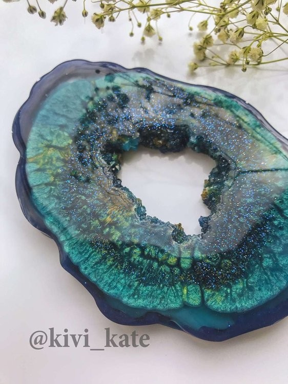 Друза-вставка в молд №25 (4 см), 1 шт., Art Blong — картинка 3