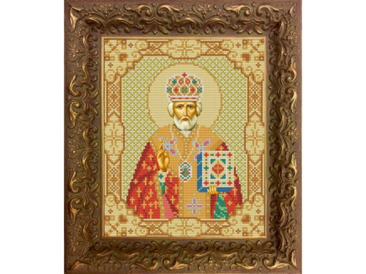 Рисунок на ткани «Св.Николай Чудотворец»