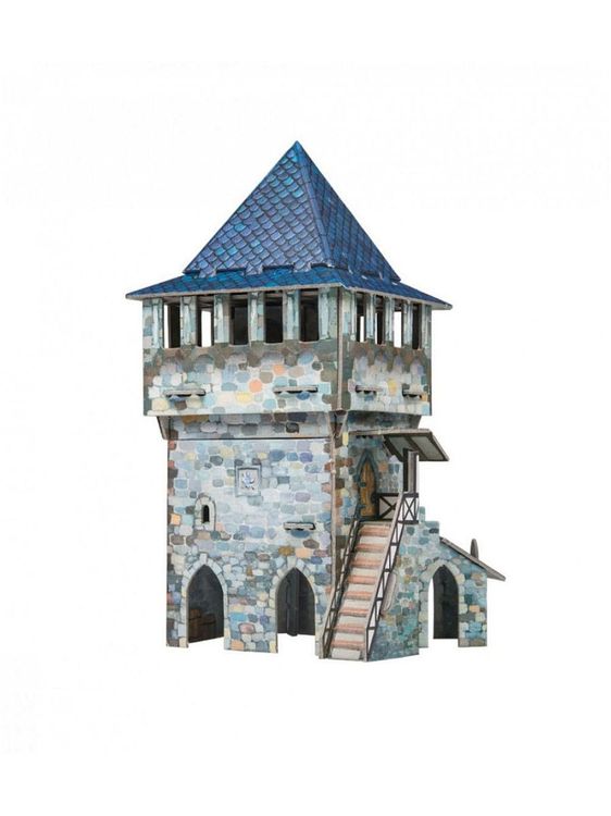 Сборная модель из картона «Верхняя башня»