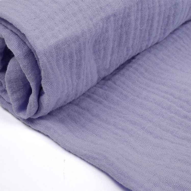 Ткань Муслин, 5 м x 130 см, 125 г/м², цвет: лаванда, TBY — картинка 4