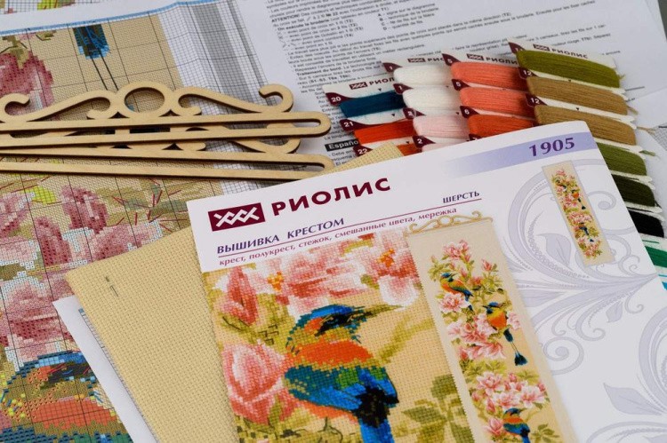 Набор для вышивания «Тропические птички» — картинка 2