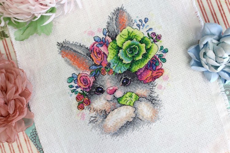 Набор для вышивания «Очаровательный кролик» — картинка 4