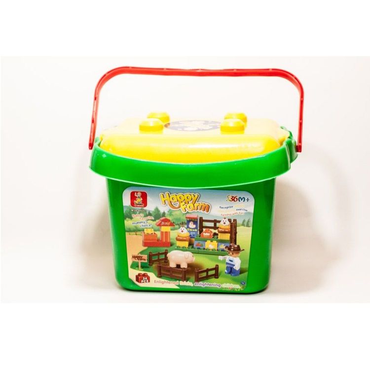 Конструктор «Веселая ферма», 34 детали — картинка 2