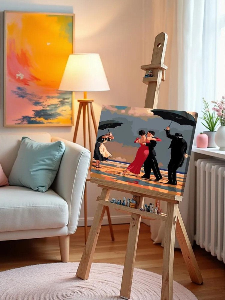 Картина по номерам «Танцующий дворецкий» — картинка 9