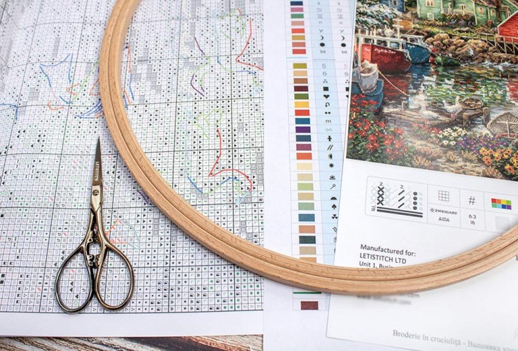 Набор для вышивания «Quiet Cove (Тихая бухта)» — картинка 4