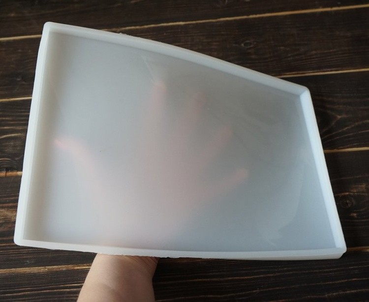 Силиконовый молд для эпоксидной смолы - Прямоугольник, 30х20 см — картинка 3