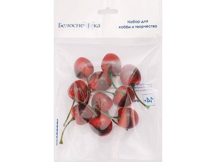 Ягоды черешни (красно-бордовые) — картинка 2