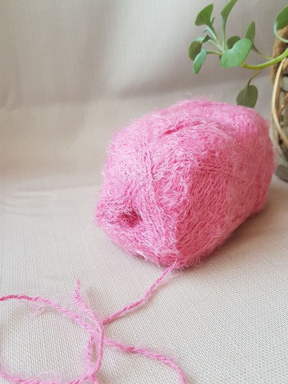 Пряжа Камтекс Хлопок травка (057), астра, 5 шт. по 100 г — картинка 3