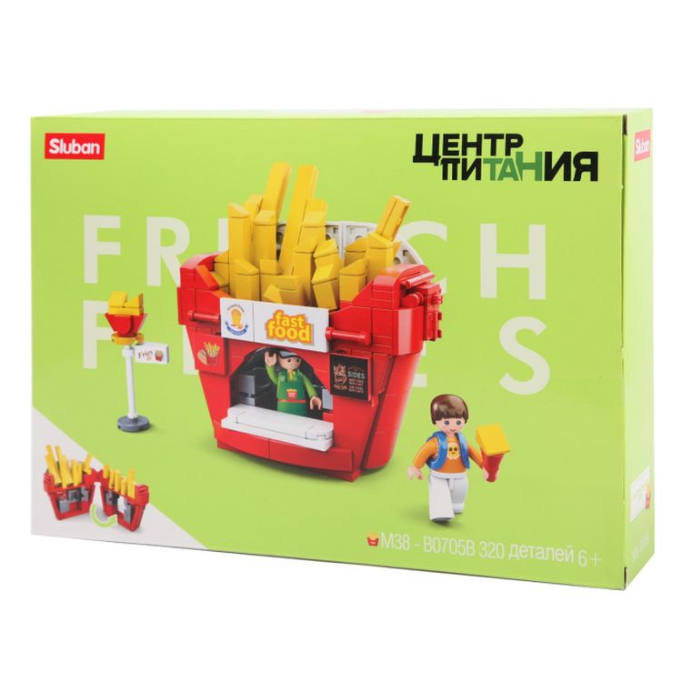 Конструктор «Фудкорт. Бургерная», 276 деталей — картинка 3