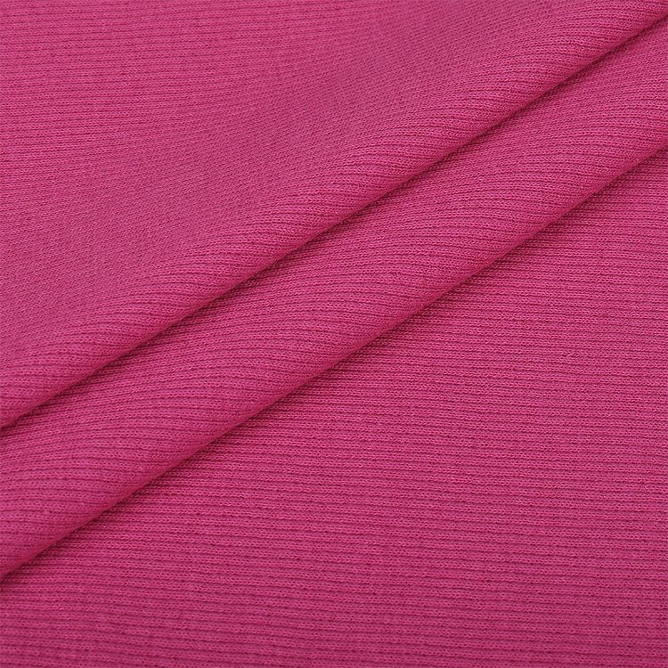Ткань трикотаж Кашкорсе с лайкрой, 15 м, ширина 120 см, цвет: малина, TBY — картинка 3