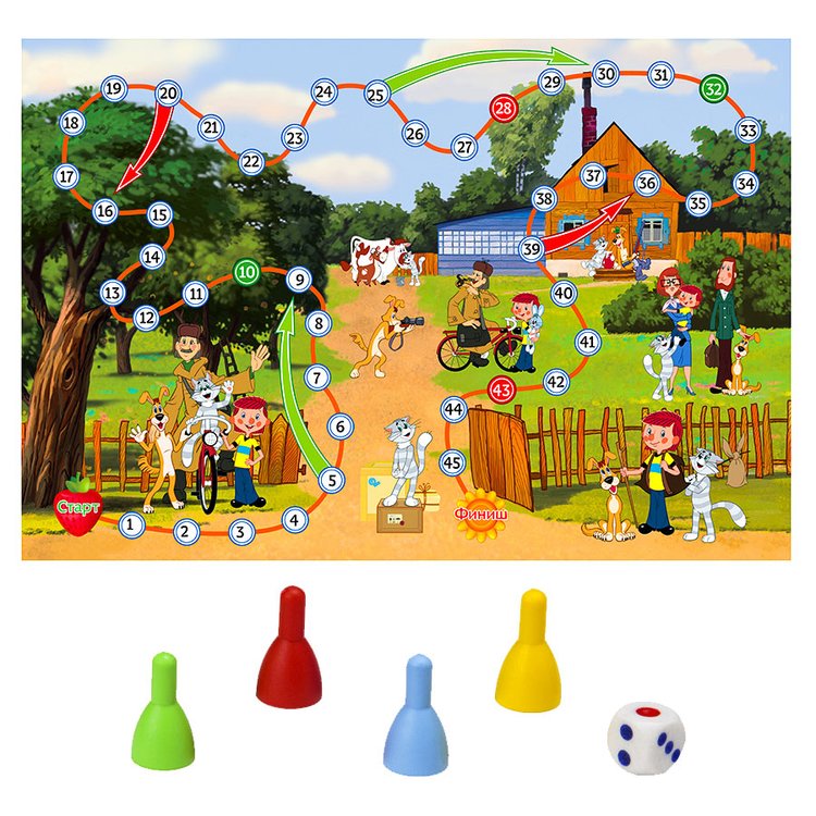Мини-игра «Союзмультфильм. Простоквашино» — картинка 2