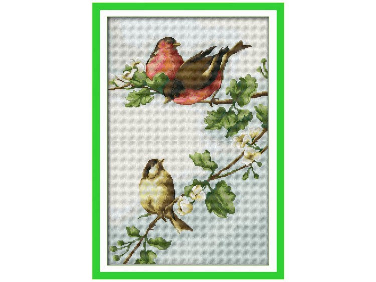 Набор для вышивания «Птицы на ветках» — картинка 2
