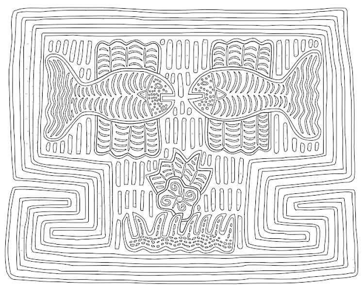 Картина по номерам «Перуанские рыбки» — картинка 2