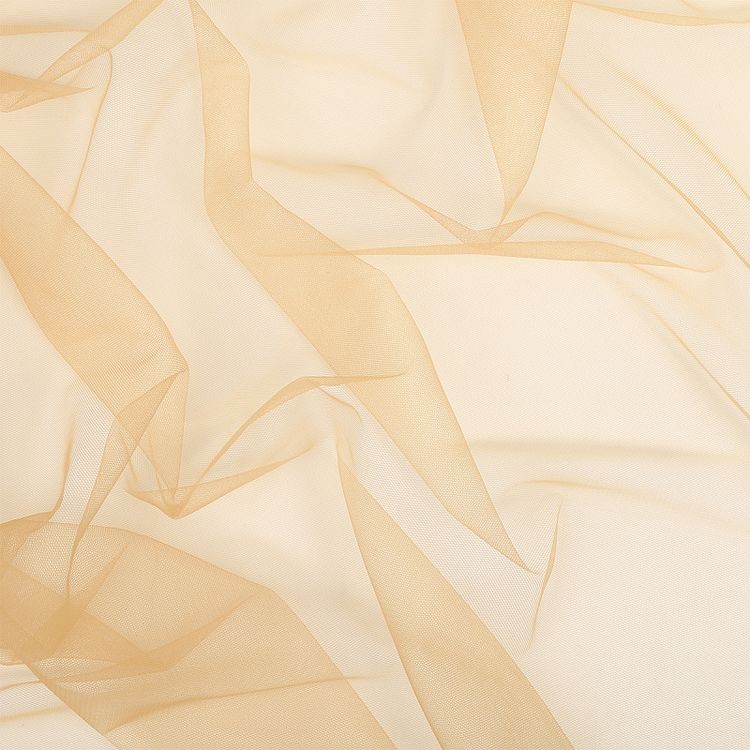 Сетка эластичная ультратонкая Эффект голого тела, KRUZHEVO, 5 м, ширина 300 см, цвет: телесный (загорелая кожа) — картинка 7