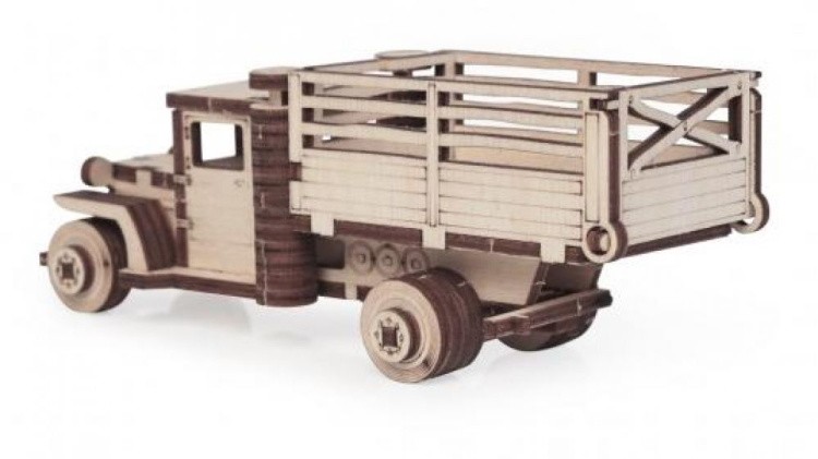 Конструктор из дерева «Грузовичок ВБ с кузовом», Армия России — картинка 3