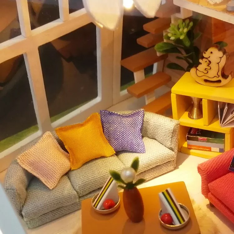 Сборная модель Румбокс. Миниатюрный Летний домик — картинка 15