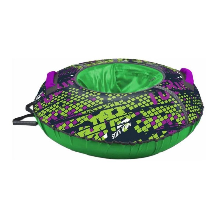 Детская зимняя ватрушка тюбинг для катания 85 см — картинка 8