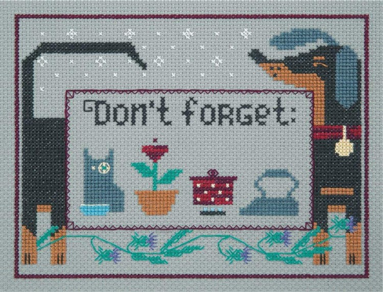 Набор для вышивания «Уходя, не забудь» — картинка 2