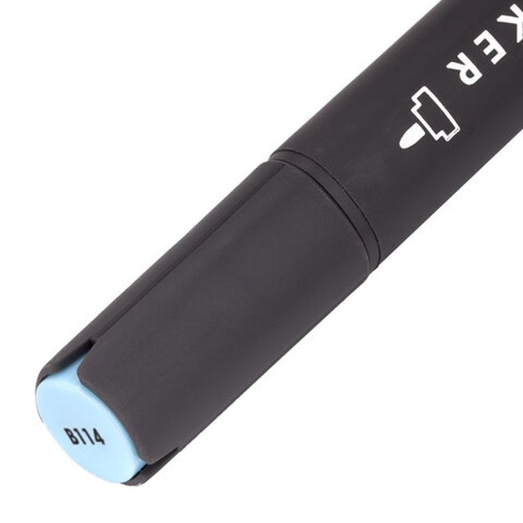 Маркер для скетчинга двусторонний 1 мм - 6 мм BRAUBERG ART CLASSIC, цвет: светло-голубой — картинка 6