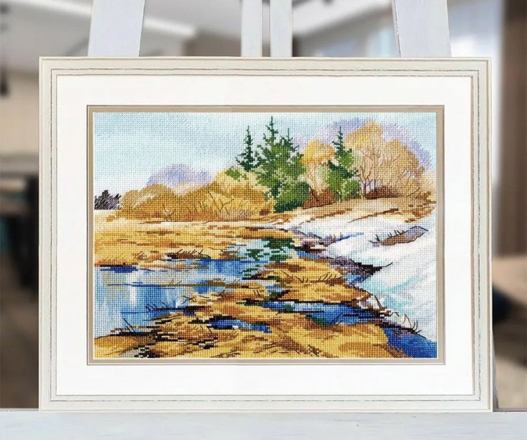 Набор для вышивания «Журчат ручьи» — картинка 4