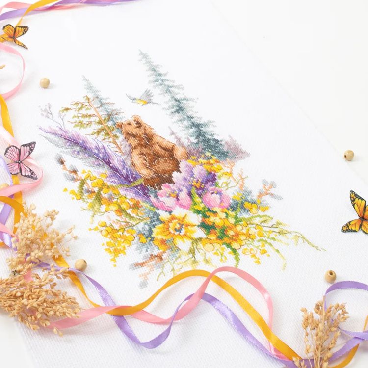 Набор для вышивания «Дух весеннего леса» — картинка 2