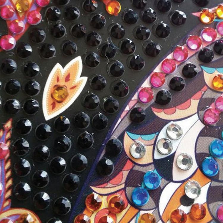 Алмазная вышивка «Золотая сова» — картинка 2