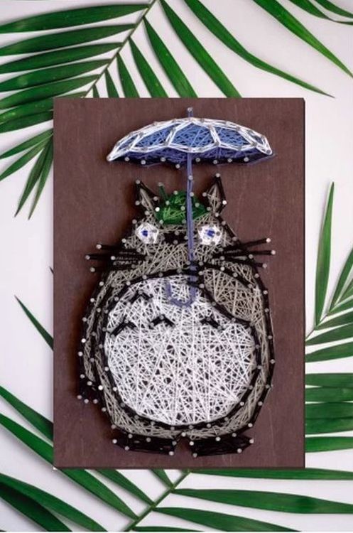 Набор для творчества STRING ART «Тоторо» — картинка 6