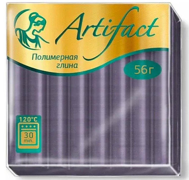 Полимерная глина Артефакт Metallic, цвет: 694 сталь, 56 г