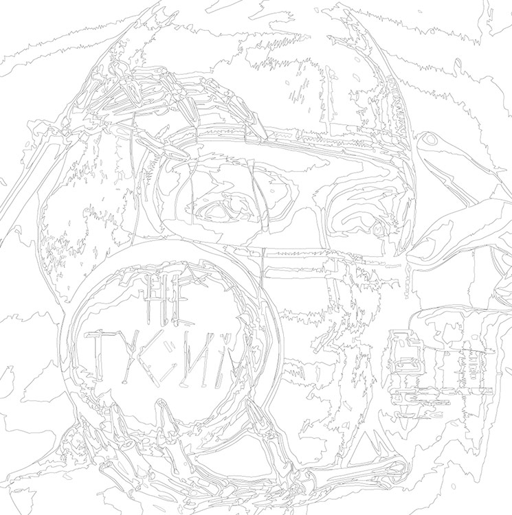 Картина по номерам «Рэп музыкант Toxis Токсис: Не тусим» — картинка 3