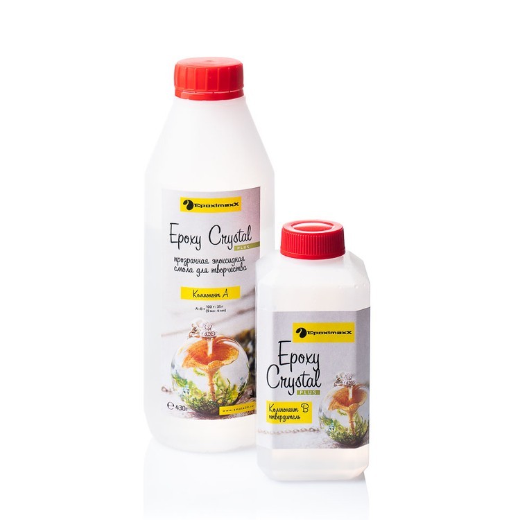 Ювелирная прозрачная смола Epoxy Crystal PLUS 580 г, EpoximaxX — картинка 2