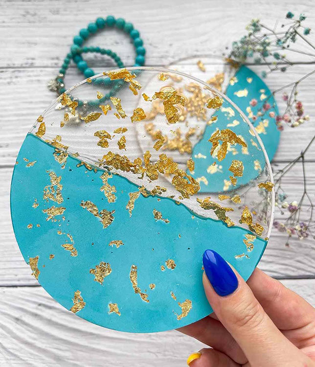 Хлопья потали золото, Resin Pro — картинка 2