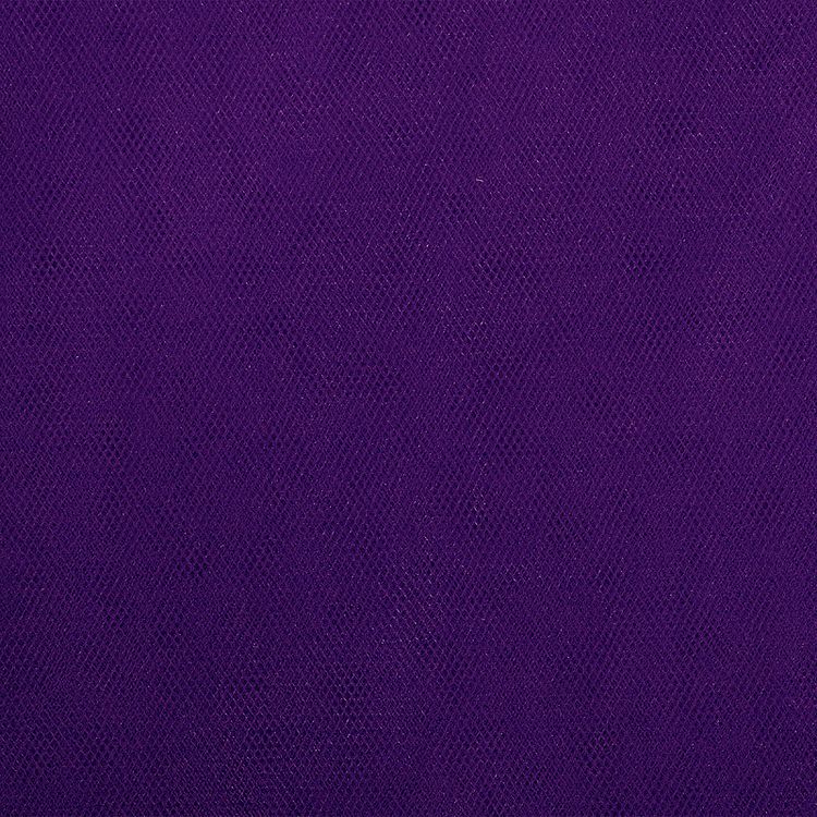 Еврофатин мягкий матовый Hayal Tulle, 5 м, ширина 300 см, 100% полиэстер, цвет: фиолетовый, Hayal — картинка 3