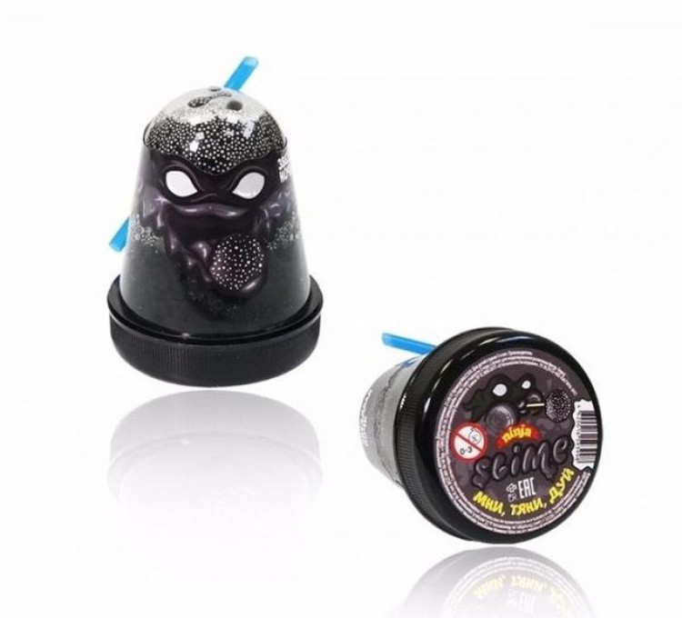 Лизун Slime «Ninja», звездная ночь — картинка 2