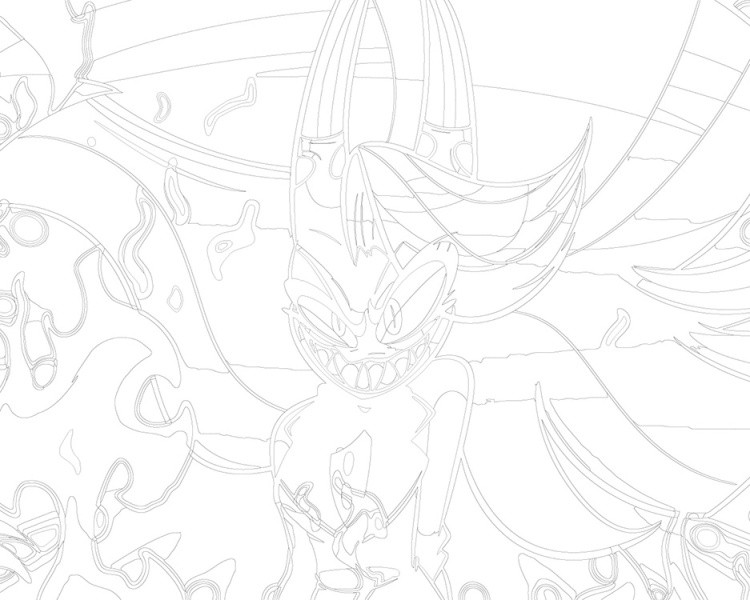 Картина по номерам «Отель Хазбин (Харбин): Чарли 40x50» — картинка 3