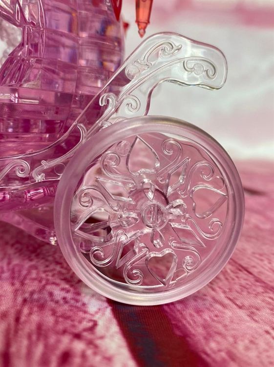 3D Головоломка «Карета розовая», Crystal Puzzl — картинка 4