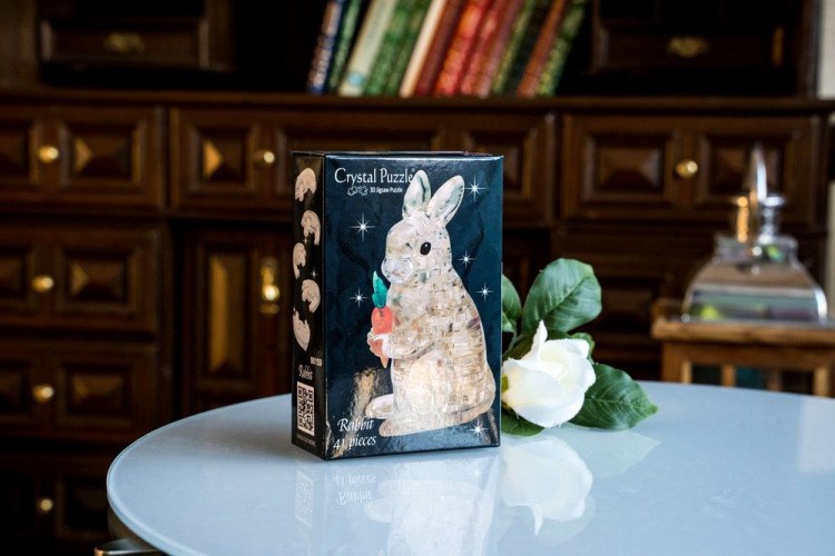 3D Головоломка «Кролик», Crystal Puzzl — картинка 5