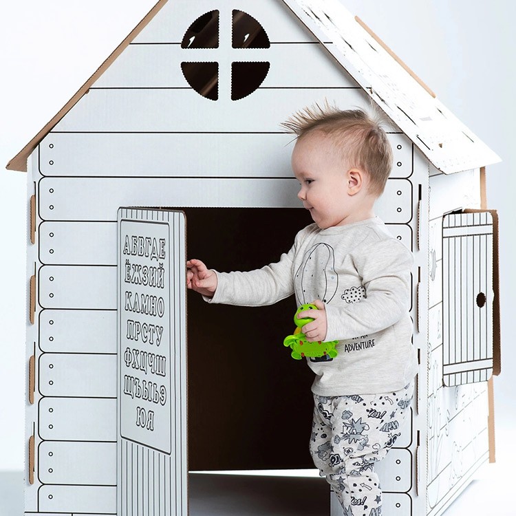 Домик-раскраска — картинка 4