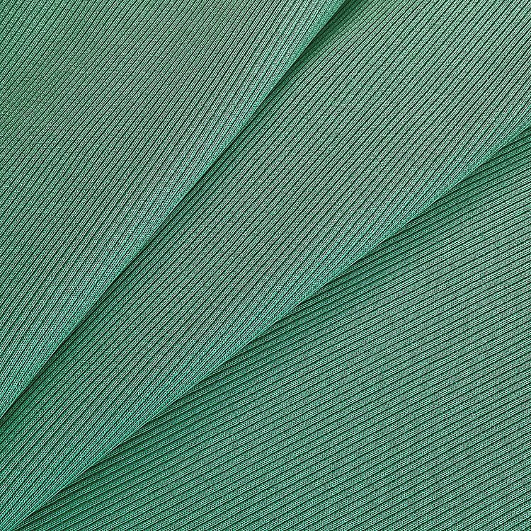 Ткань трикотаж Кашкорсе с лайкрой, 3 м x 120 см, 400 г/м², цвет: малахит, TBY — картинка 2