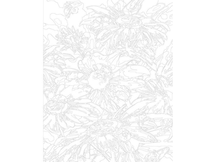 Картина по номерам «Божьи коровки на цветах» — картинка 3