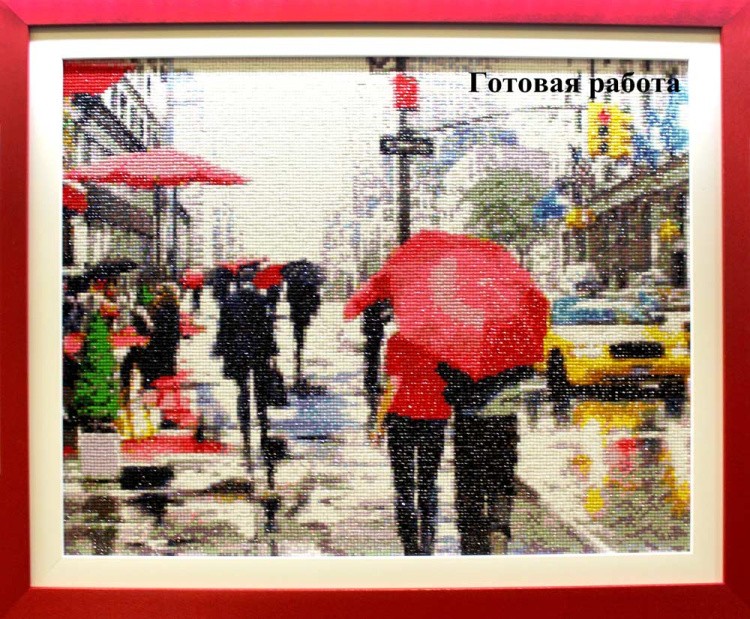 Алмазная вышивка «Нью-Йорк» — картинка 3