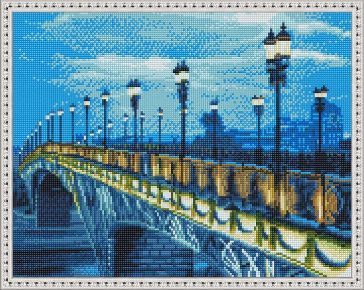 Алмазная вышивка «Патриарший мост»
