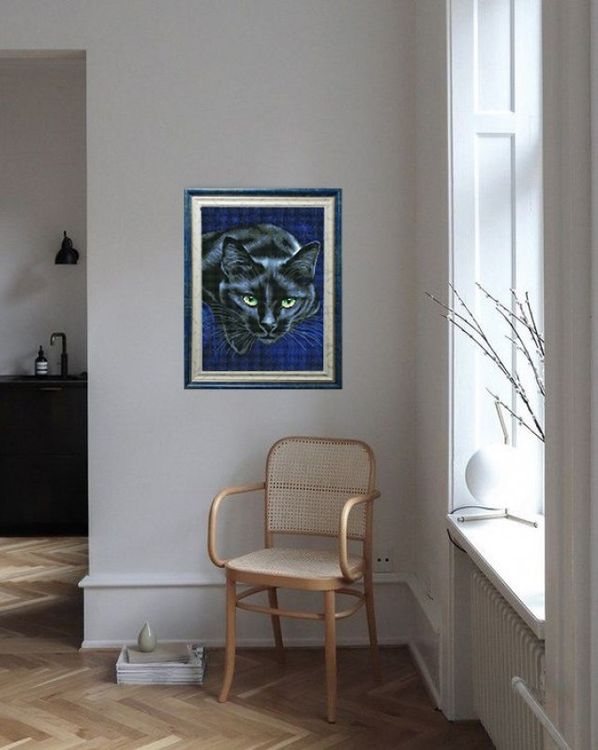 Алмазная вышивка «Гипнотический взгляд» — картинка 6