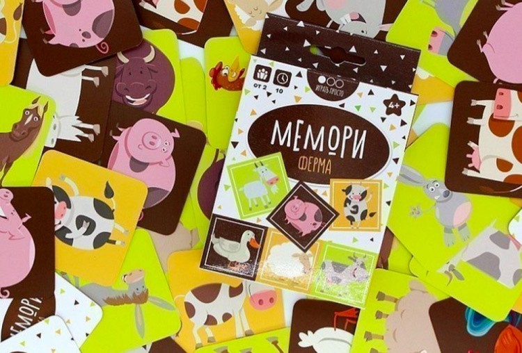 Настольная игра Мемори Ферма — картинка 3
